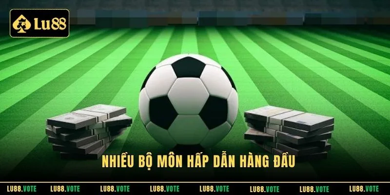 Nhiều bộ môn hấp dẫn hàng đầu