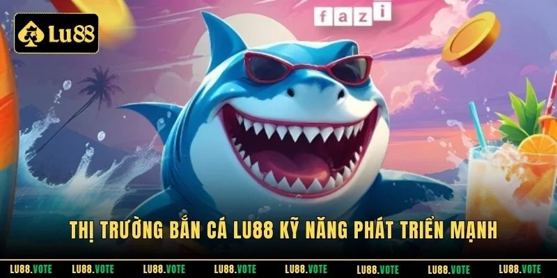 Thị trường bắn cá Lu88 kỹ năng phát triển mạnh